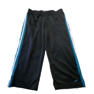 Nike Women's Workout Capri Pants w/Inside Drawstring Size Large 12-14